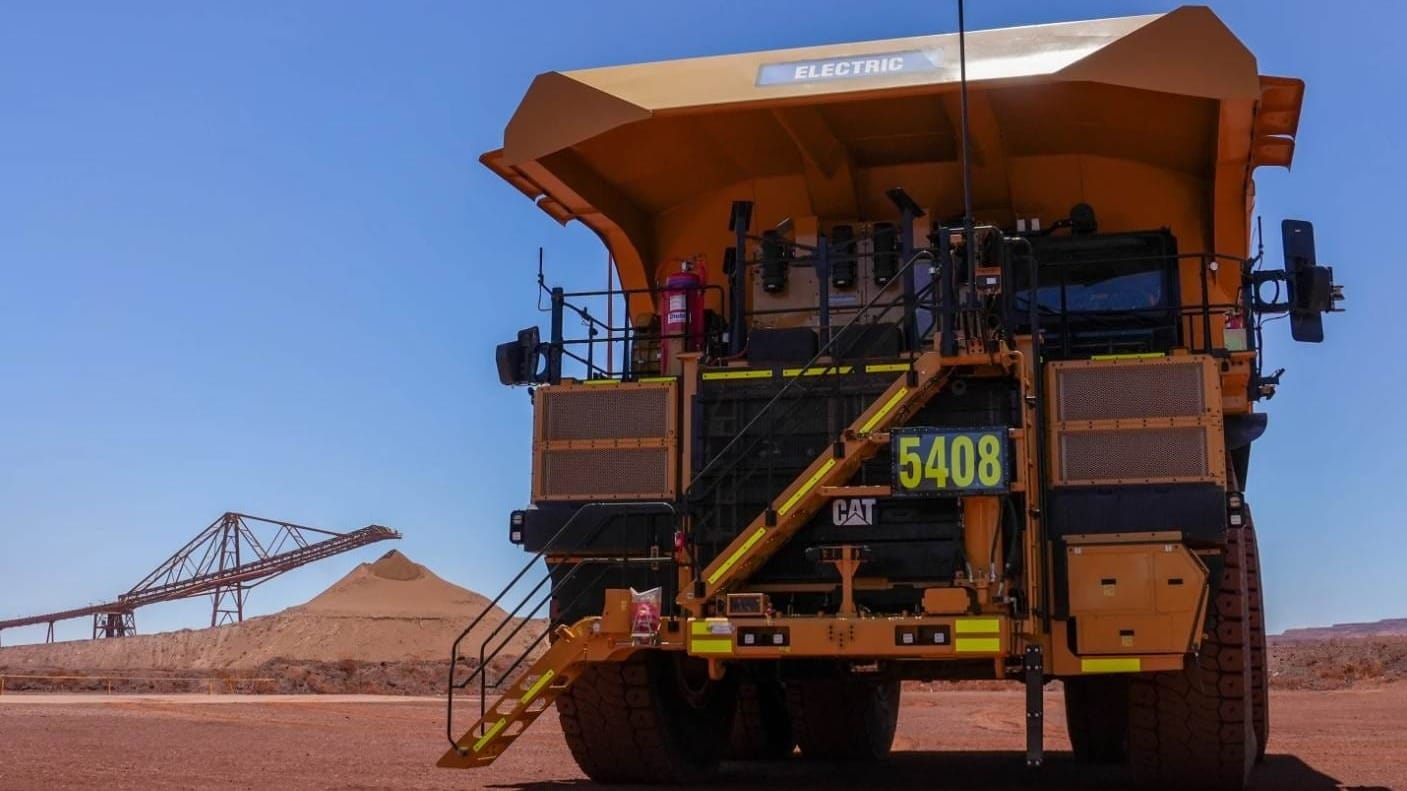 BHP and Rio Tinto start testing Caterpillar EV mining trucks