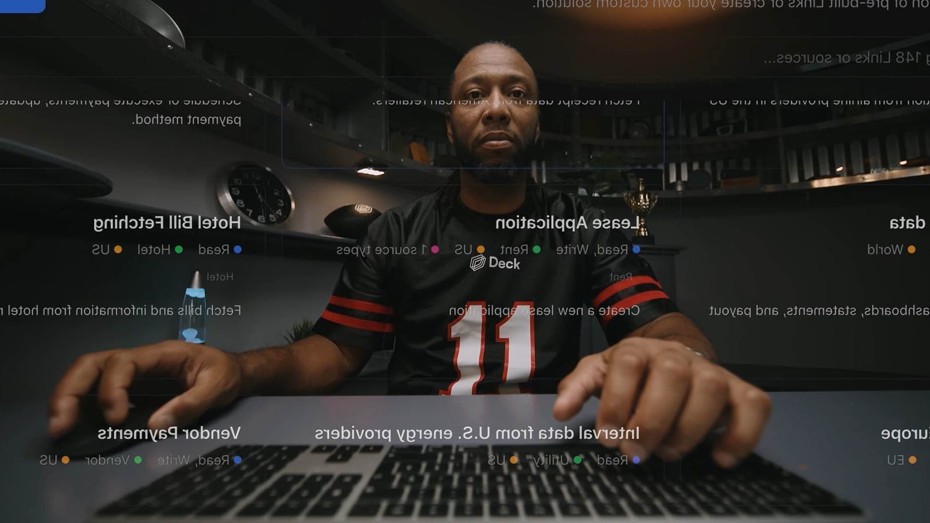 Larry Fitzgerald Jr joins investor roster at 'API anything' startup Deck