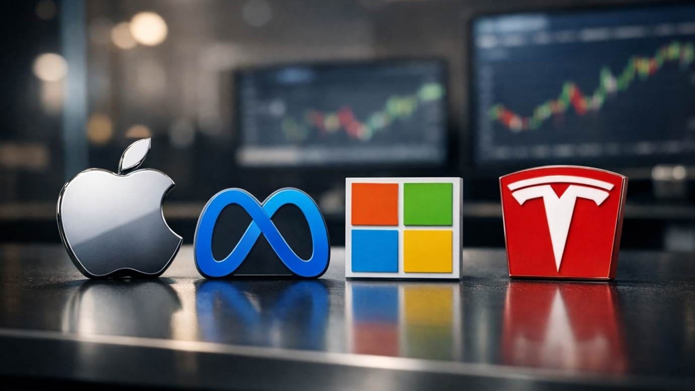 The Magnificent: As Apple, Microsoft, Meta and Tesla reported earnings, markets looked for AI's payoff window