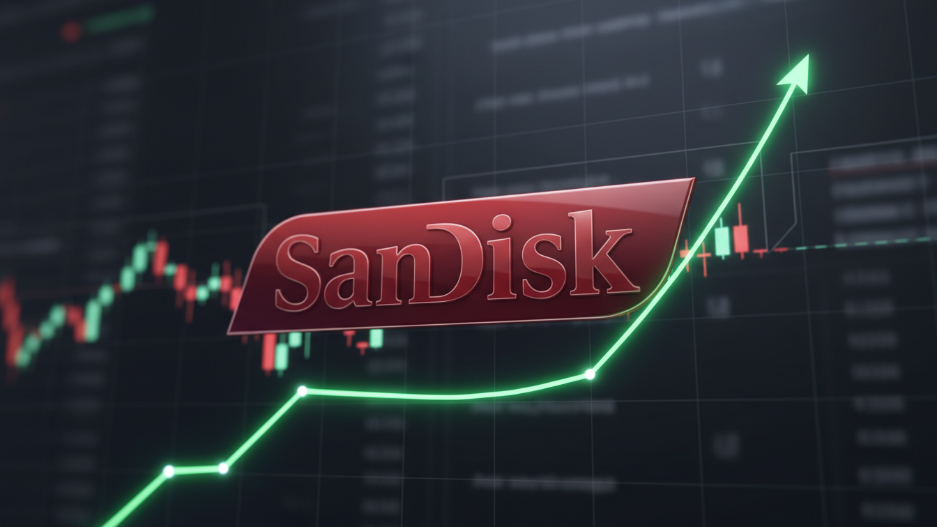 Sandisk shares surge 17% after strong Q2 results and bullish outlook