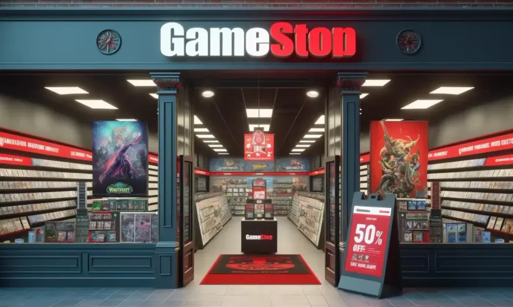 GameStop shares arrest slide post image