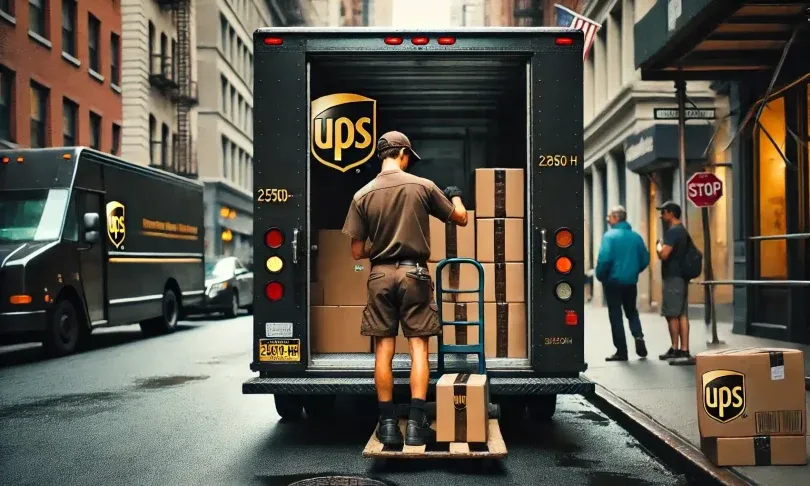 UPS shares plummeted on weak quarter and downgraded outlook post image