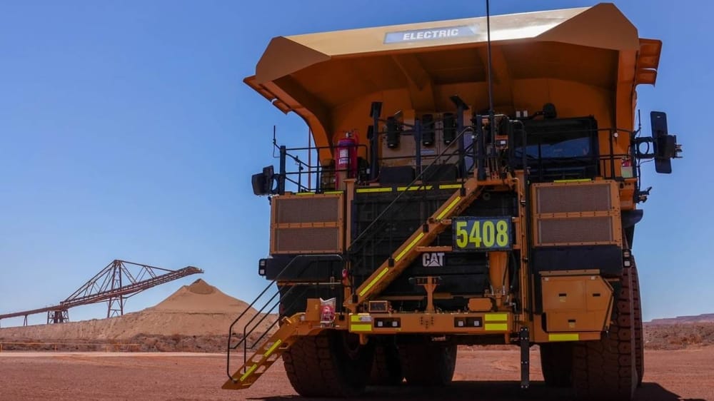 BHP and Rio Tinto start testing Caterpillar EV mining trucks post image