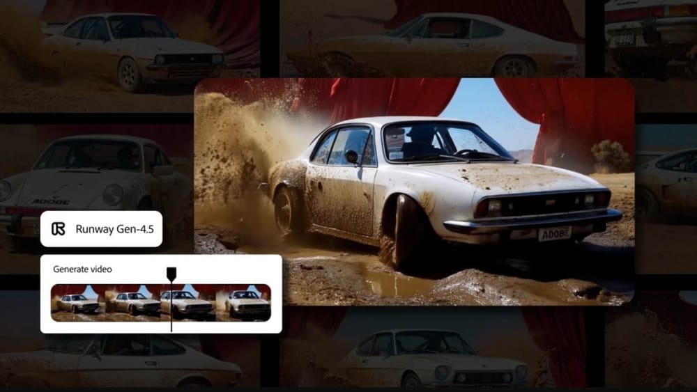 Adobe and Runway team up to add generative video into CC post image