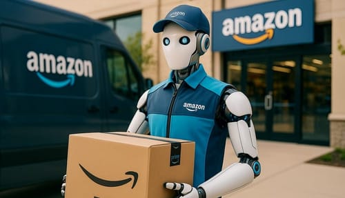 Amazon is working on humanoid delivery robots - report claims post image