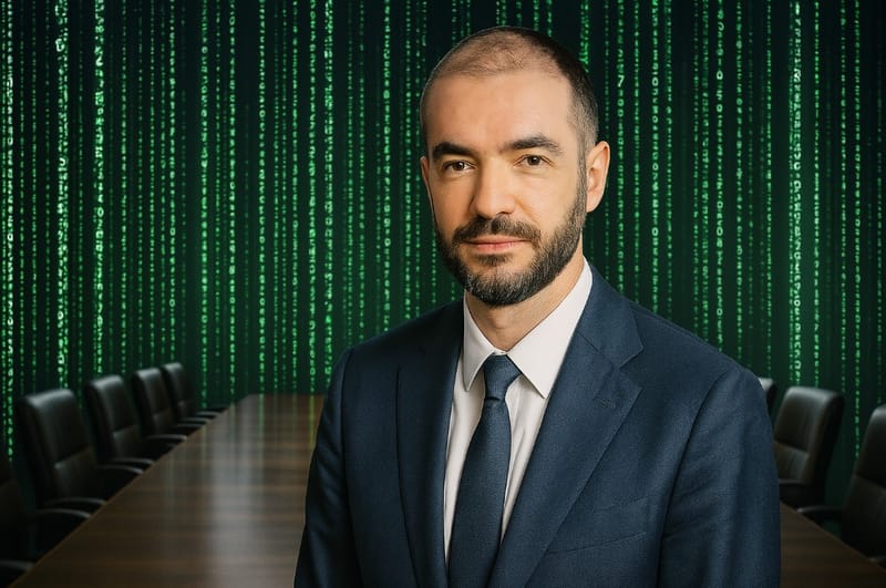 Ilya Sutskever, image created with AI
