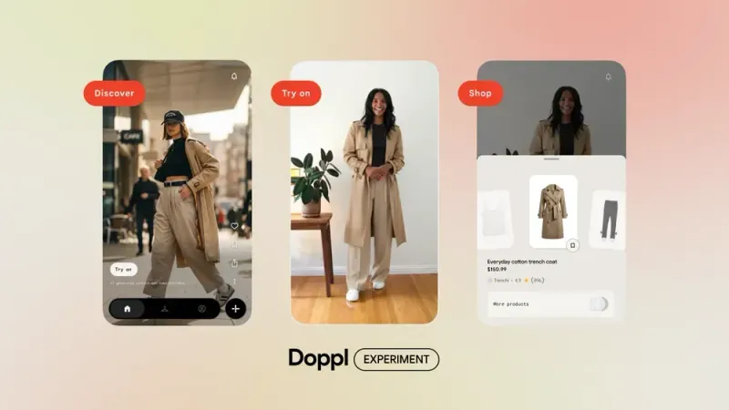 Google's Doppl launches 'shoppable' feed to its AI fashion app post image