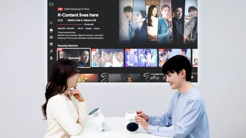 Samsung unveils AI-powered Freestyle+ projector ahead of CES post image